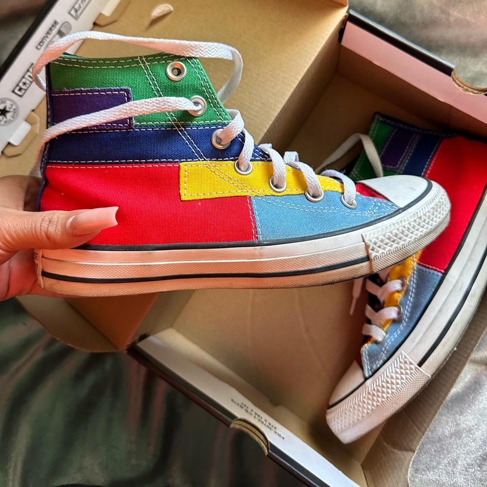Color block Converse